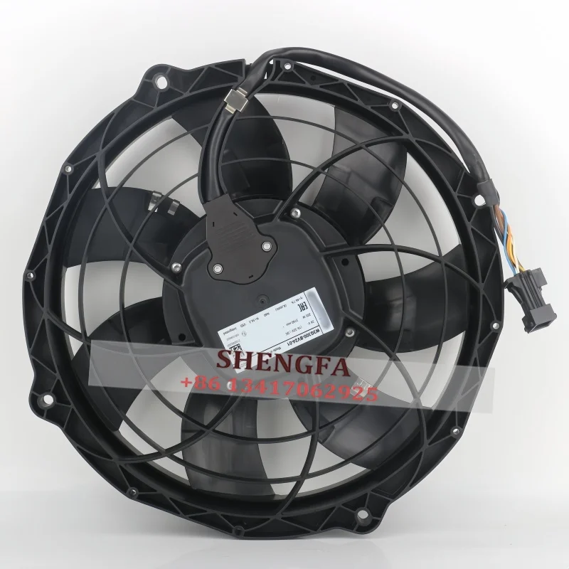 New W3G300-BV24-01 26V DC 205W 7.9A 3160RPM 1512CFM Rail Transit Fan Condenser Vehicle Axial Flow Cooling Fan