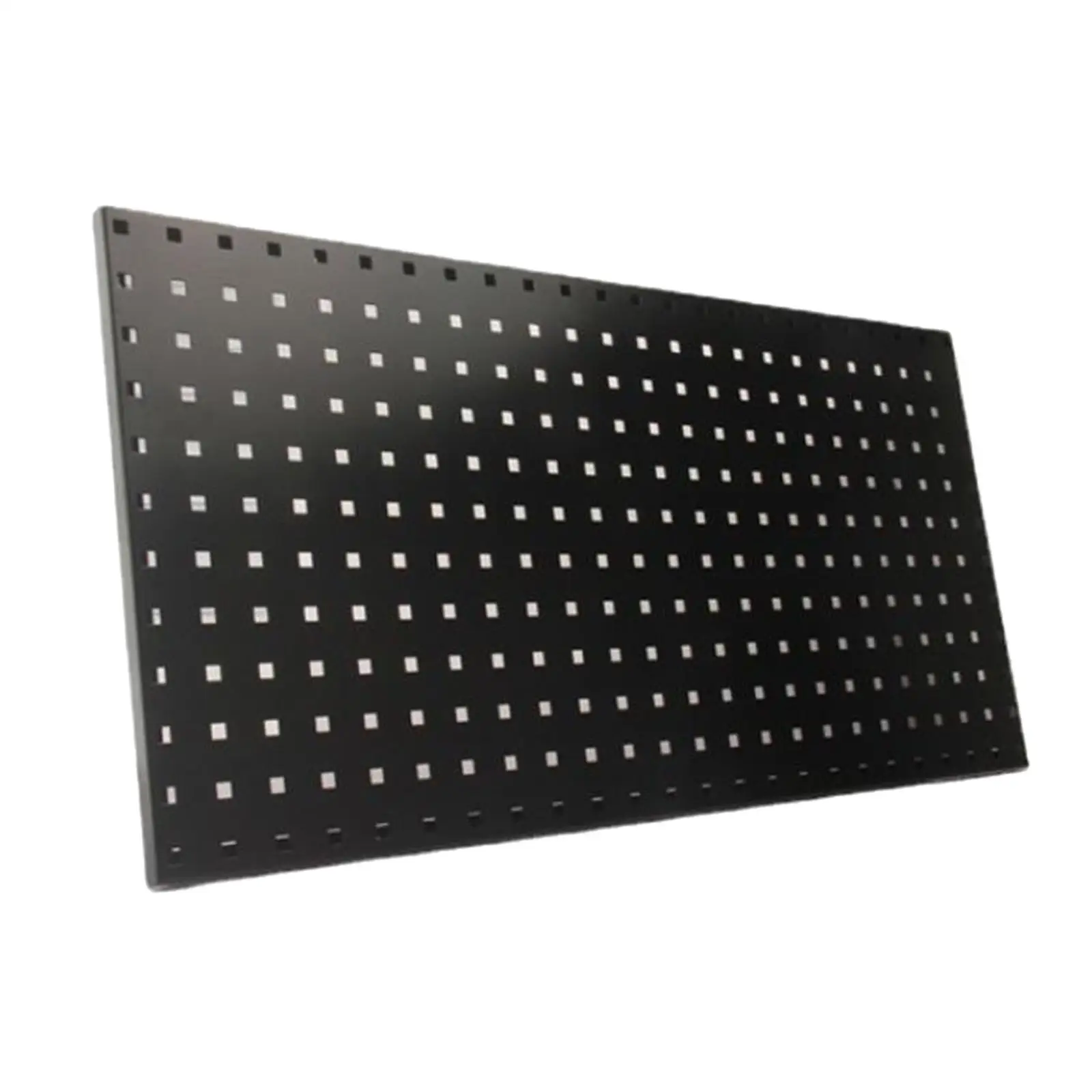 Metal Iron Pegboard Wall Organizer Pegboard Wall Panel Tool Parts and Craft Organizer for Garage Workbench Living Room