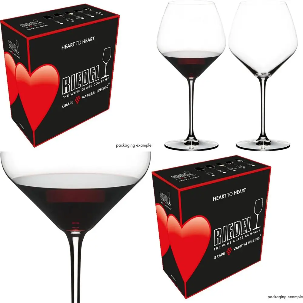 

Пара бокалов для вина Пино-Ньор для уединенного употребления