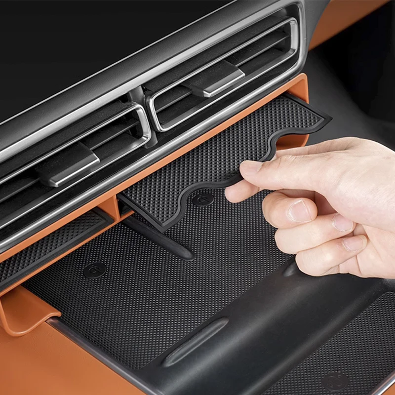 For Leading Ideal LiXiang L6 L7 L8 L9 2022 2023 2024 Multifunctional Storage Box Below The Central Control Screen Accessories