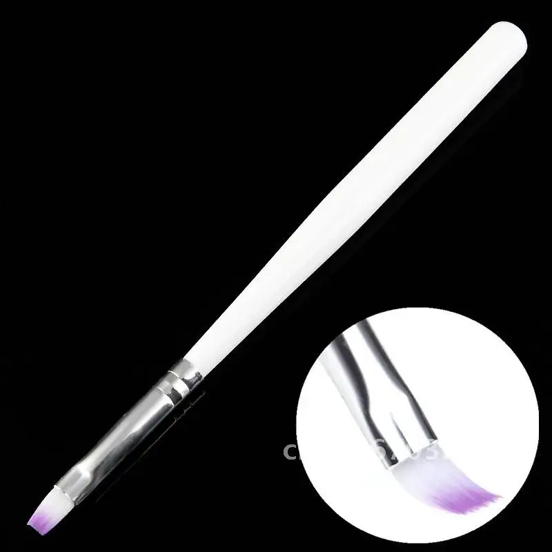 Manicure Nail Art Tool Black Handle Design 1PC Tip Nail Brush Acrylic UV Gel Drawing Painting Pen