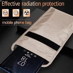 Rfid Cell Phone Signal GPS Blocking Anti-Spying/Tracking Faraday Bag for 6.5-Inch and Below Mobile Phones Faraday Phone Case