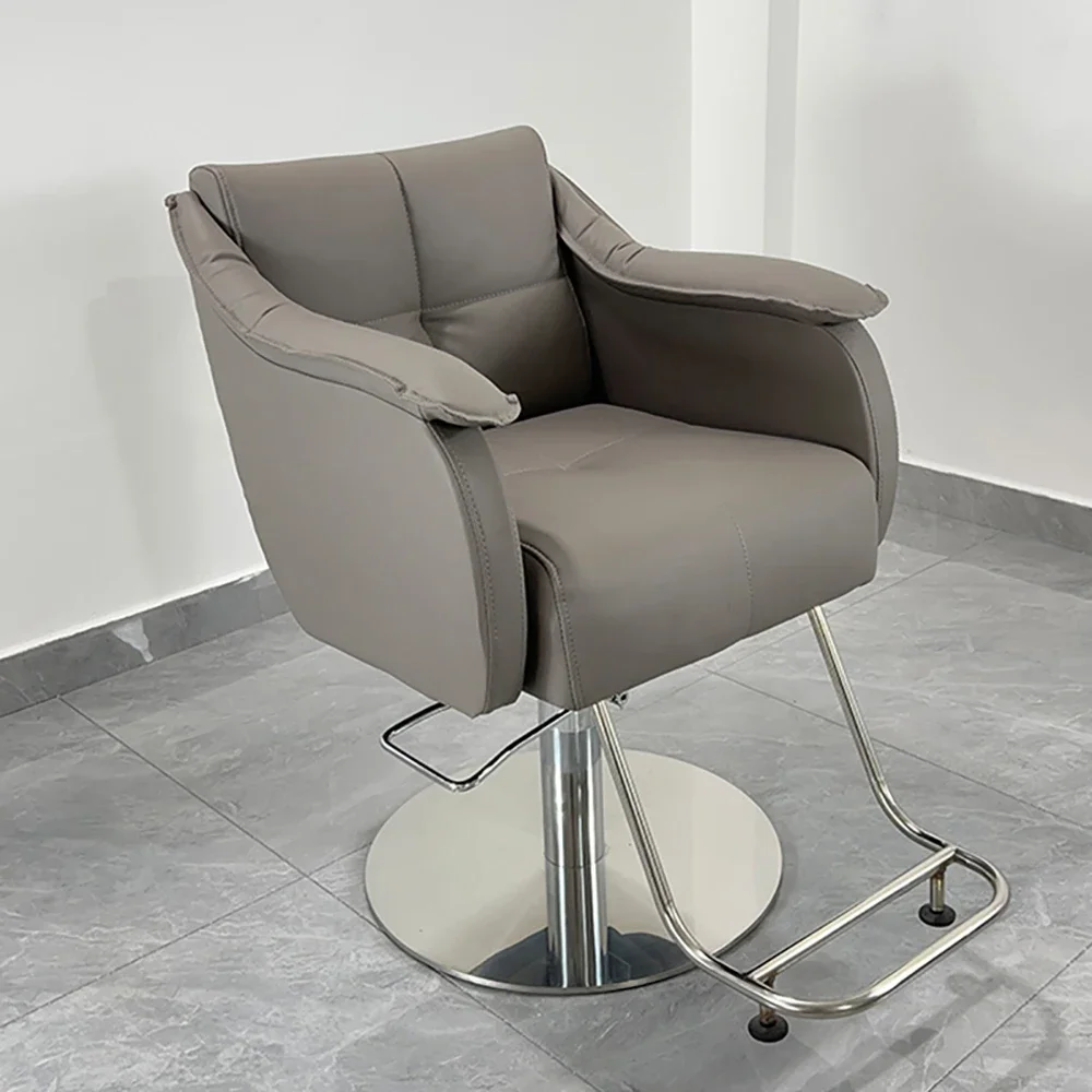 Delicacy Aesthetic Barber Chair Modern Ergonomic Luxury Simple Hairdresser Chair Comfortable Salon Kapperstoel Hair Furniture