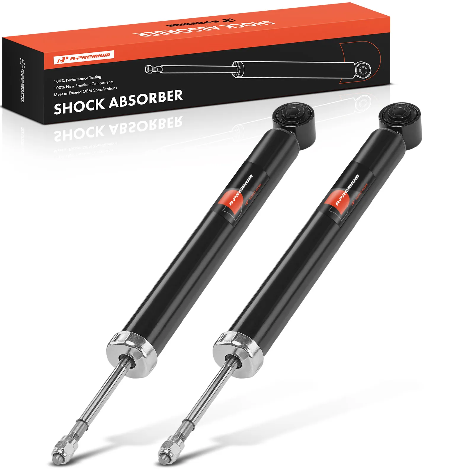 A-Premium Pair Rear Shock Absorber for INFINITI QX70 2014-2017 FX35 2009-2012 FX37 2013 FX50 2009-2013