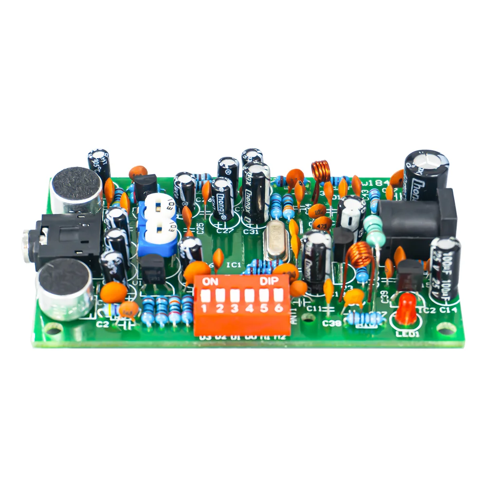 Transmitter Board Kit PLL Wireless Audio Module For DIY Speaker Headphone Microphone Electronic Welding Project