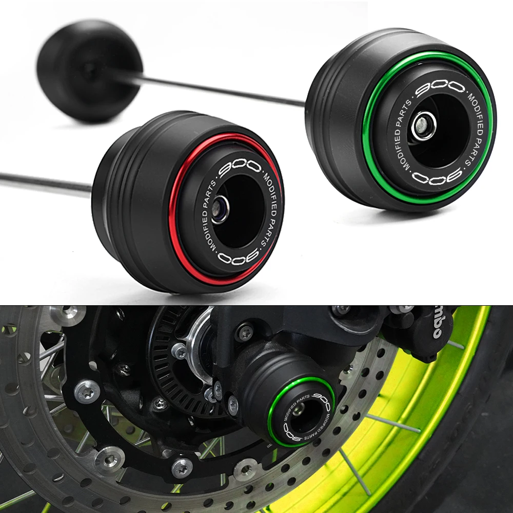 

For KAWASAKI Z900 Z900RS Z900SE Z 900 RS SE 2019-2024 2025 Motorcycle Front And RearAxle Fork Crash Slider Wheel Protector
