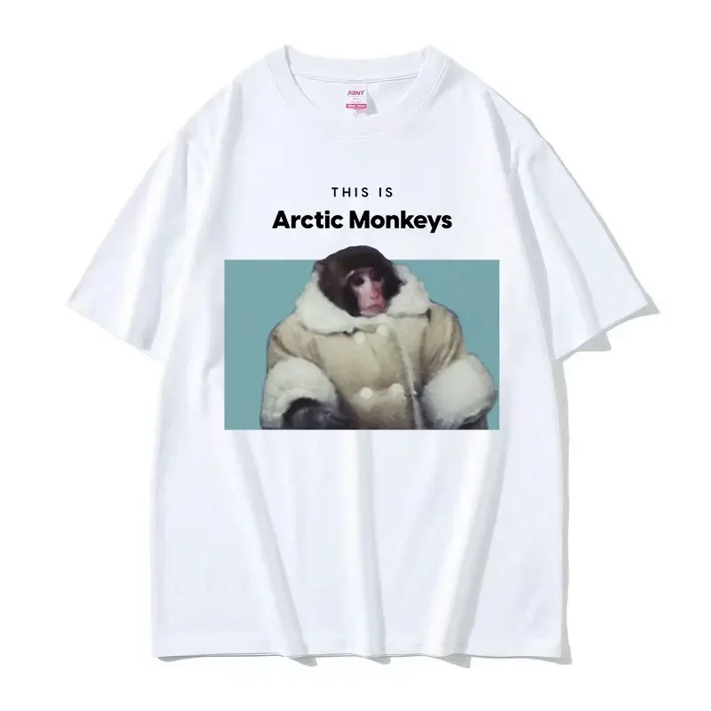 Funny This Is Arctic Monkeys Graphic TShirt Men Women Hip Hop Retro Punk Clothing T-shirt Casual  Cotton Oversized T Shirts