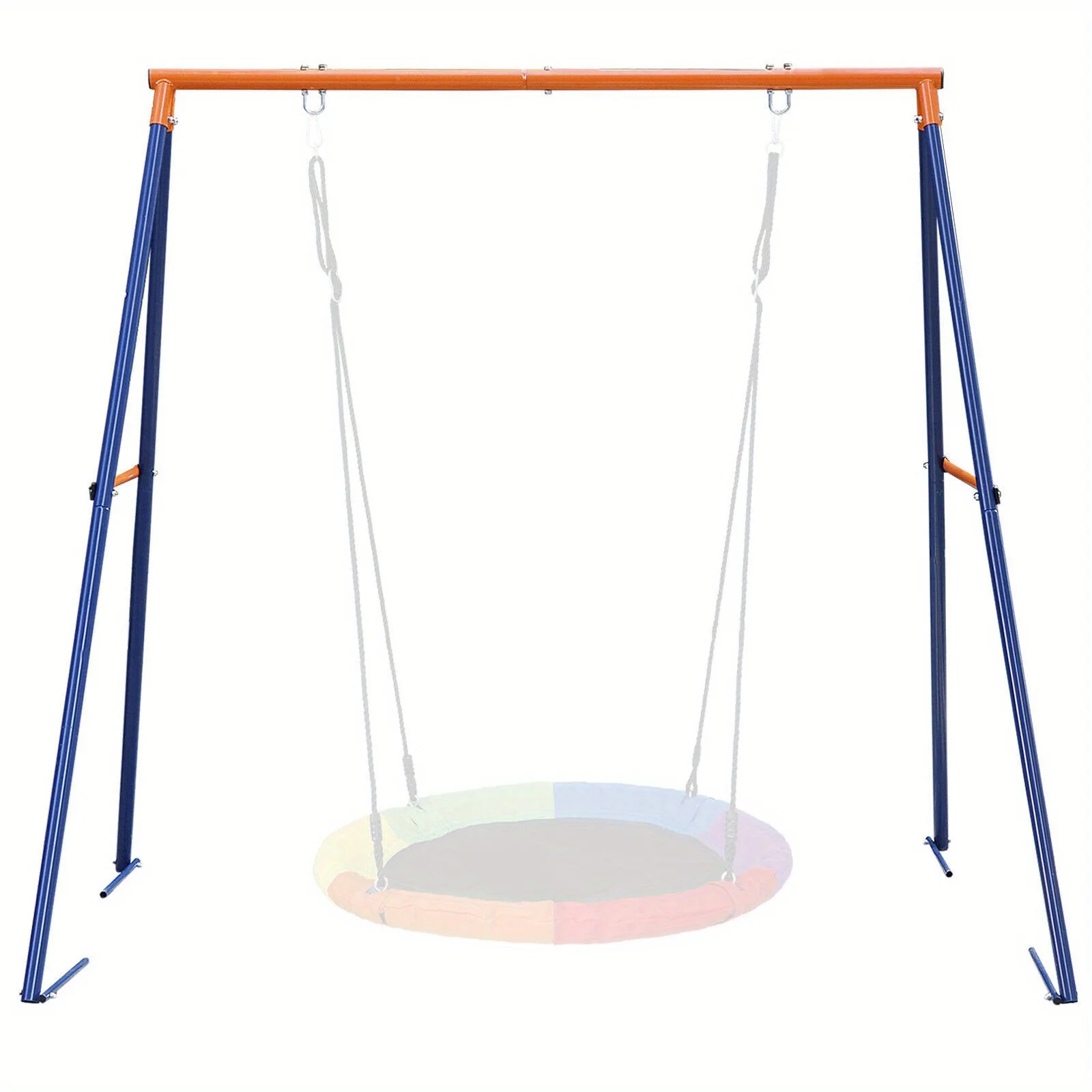 

Swing Stand Frame Heavy Duty A-Frame Swing Set for Kids Backyard MAX 440lbs