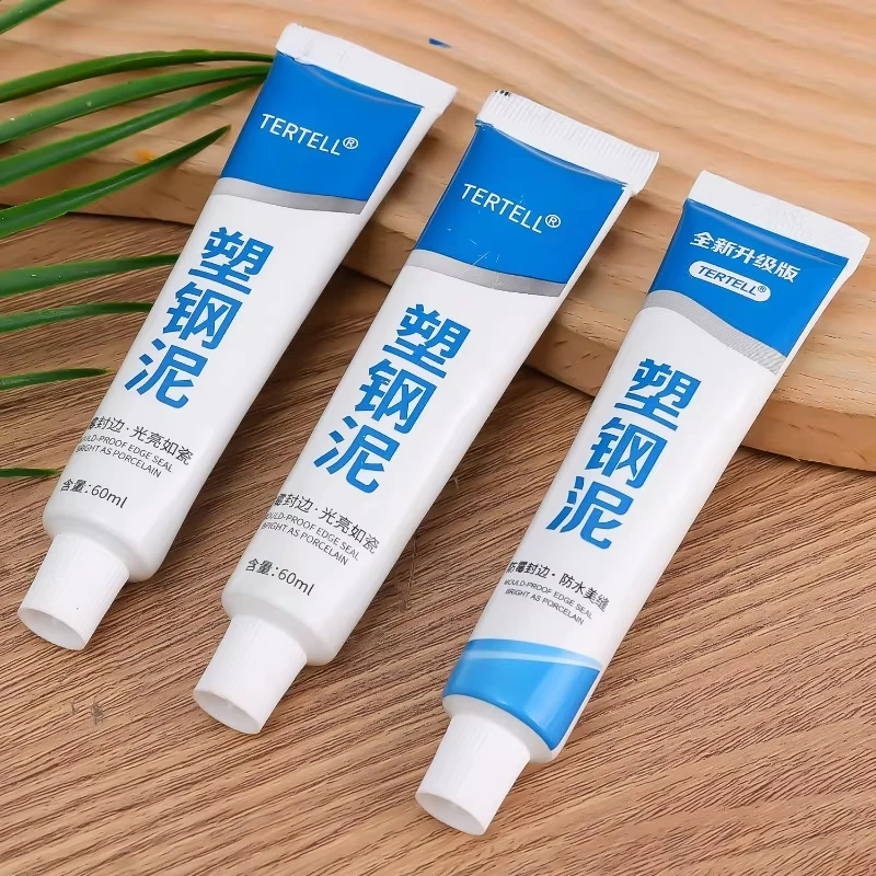 60 ml Mehrzweck-Silikon-Dichtstoff, wasserdicht, Dichtungsmasse, schimmelfest, schnell trocknend, Keramikkleber, Glaskleber, Badezimmer, Küche