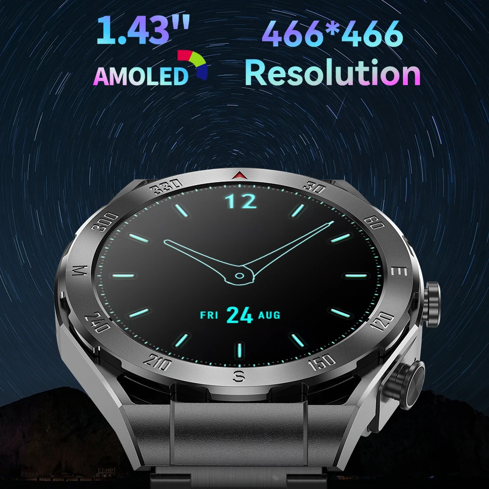 2 In 1 TWS Earphones Smart Watch Local Music Playing Blue Tooth Call Heart Rate Health Sports AMOLED Screen Headphone Smartwatch