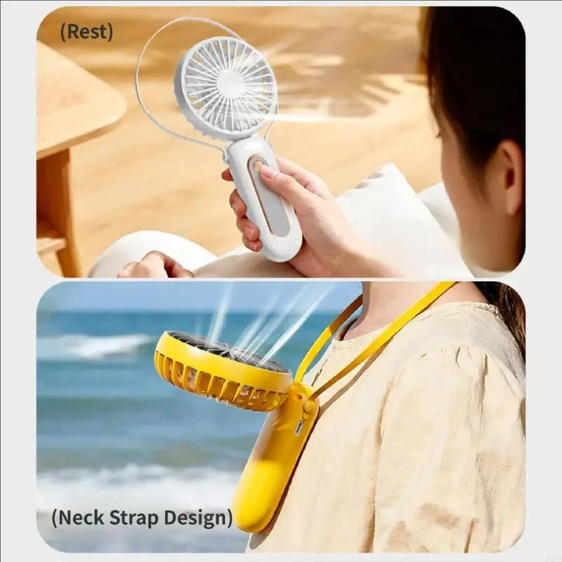 J6PE 6 Speed Cordless Fan Powerful Motor Air Blower Cooling Fan Handheld Dust Blower Speed Adjustment For Industrial Use