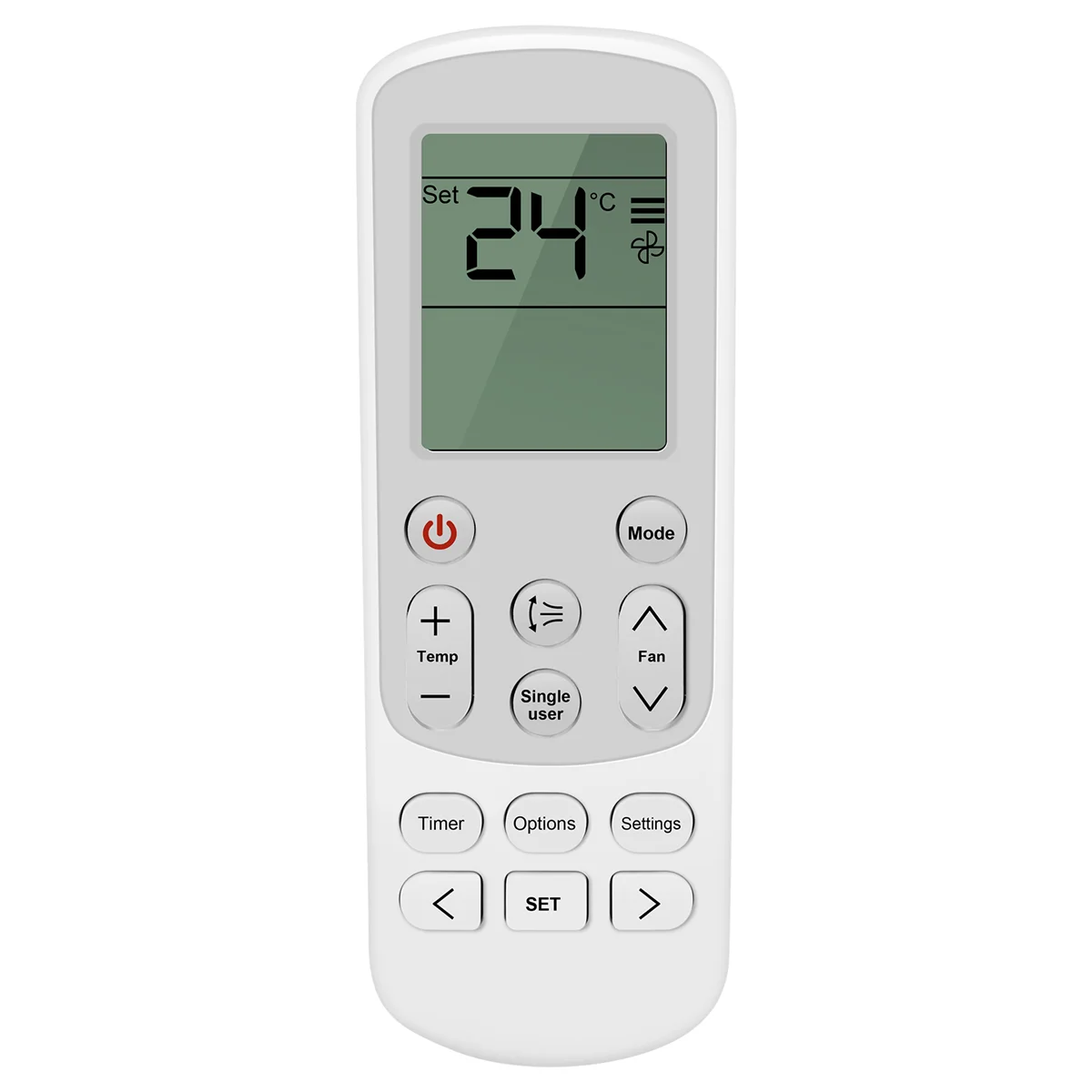 Mando a distancia de aire acondicionado, reemplazo de un solo usuario para Samsung DB93-15169G, DB93-14643T, AJ009JNNDCH, DB93-15169E