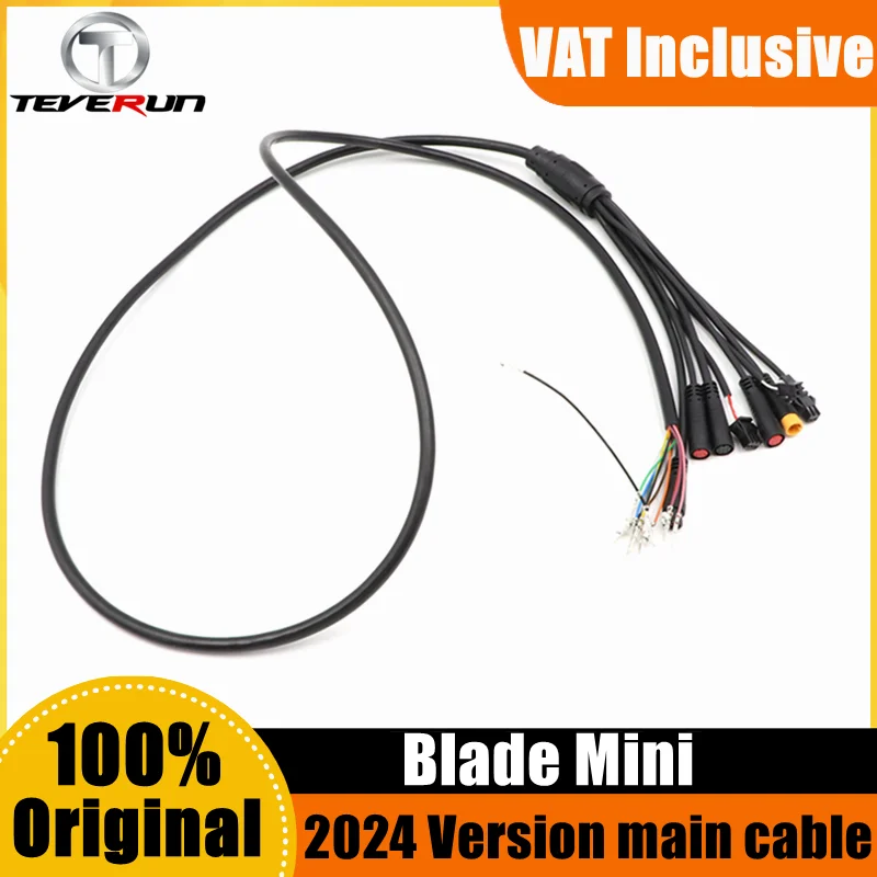 Original Main Cable 8 Heads with 10 Pins For 2024 Blade Mini Single Motor E-Scooter Connect Display and Controller Main Cable