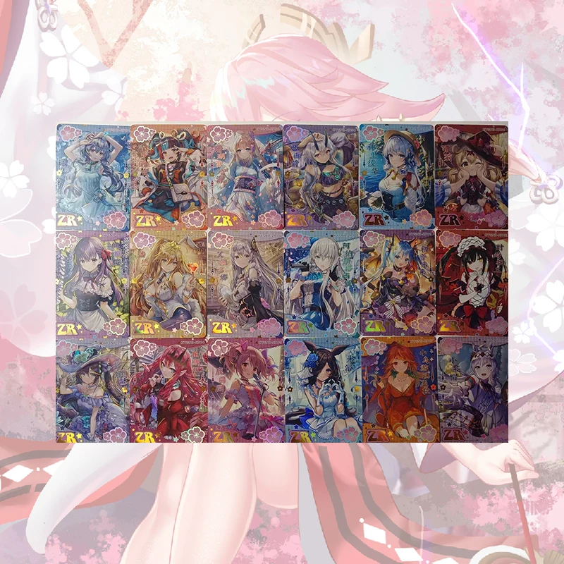 Anime Goddess Story Flower Girl SR TGR SSR ZR SP EX SGP PR Cards Emilia Tokisaki Kurumi Frieren Kitagawa Marin Collectible Cards - view 3