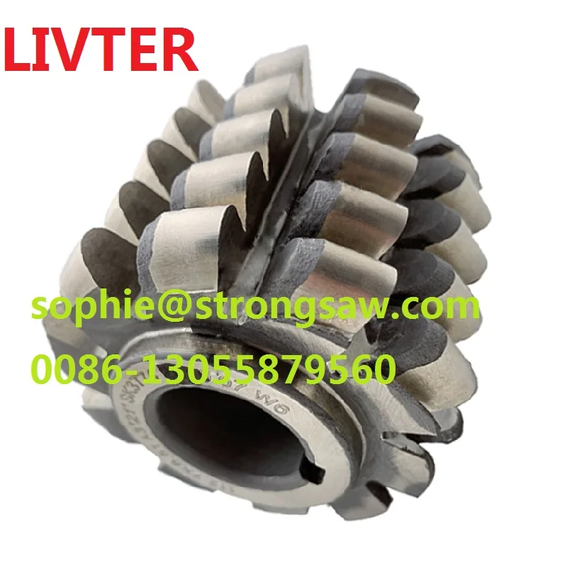 Livter 12.7x7.77  High quality HSS-M2 Sprocket hob Gear hob 80x70x27mm Inner hole 1pcs Free shipping