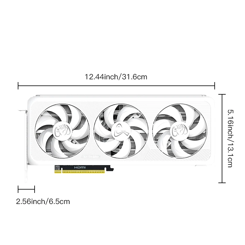 

AX Gaming RTX5080 16 ГБ X3W GDDR7 NVIDIA 256-битная видеокарта для настольных киберспортивных игр Профессиональная видеокарта Независимая видеокарта