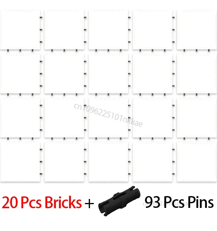 Groothandel 65803 Pixel Art Bouwsteen Bodemplaat 16X16 Baksteen Grondplaat Deel Compatibel 98138 Pixel Kleine Deeltjes Speelgoed Cadeau