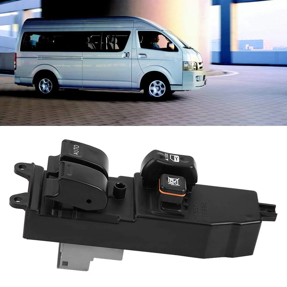 For Toyota Hiace 2006-2013 KDH20 TRH20 RHD Electric Power Master Window Switch Lifter Control Button 84820-26201 8482026201