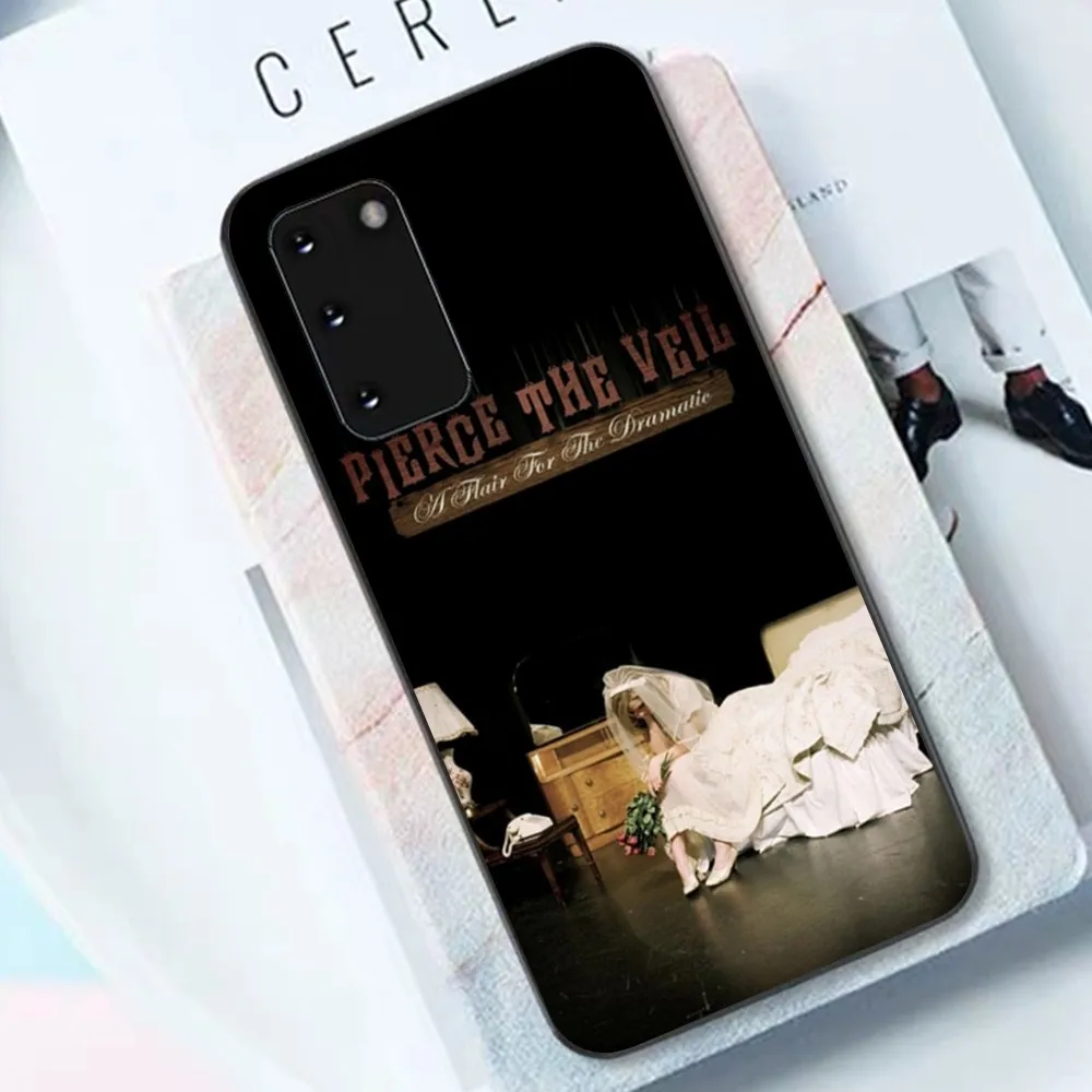 P-Pierce The Veil Band Phone Case For Samsung S 9 10 20 21 22 23 30 23 24 Plus Lite Ultra FE S10lite Fundas