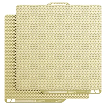 PEI Honeycomb Build Plate für Creality K1/K1C/K1 Max Lab P1P/P1S/X1/X1C/X1E/A1 Doppelseitige PEI Federstahlblech-Upgrades