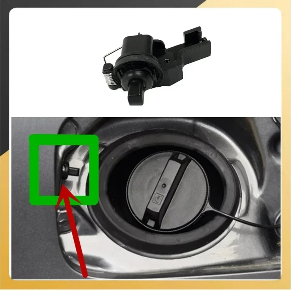 Gas Tank Lock Switch Fuel Door Latch Lock Release Actuator For