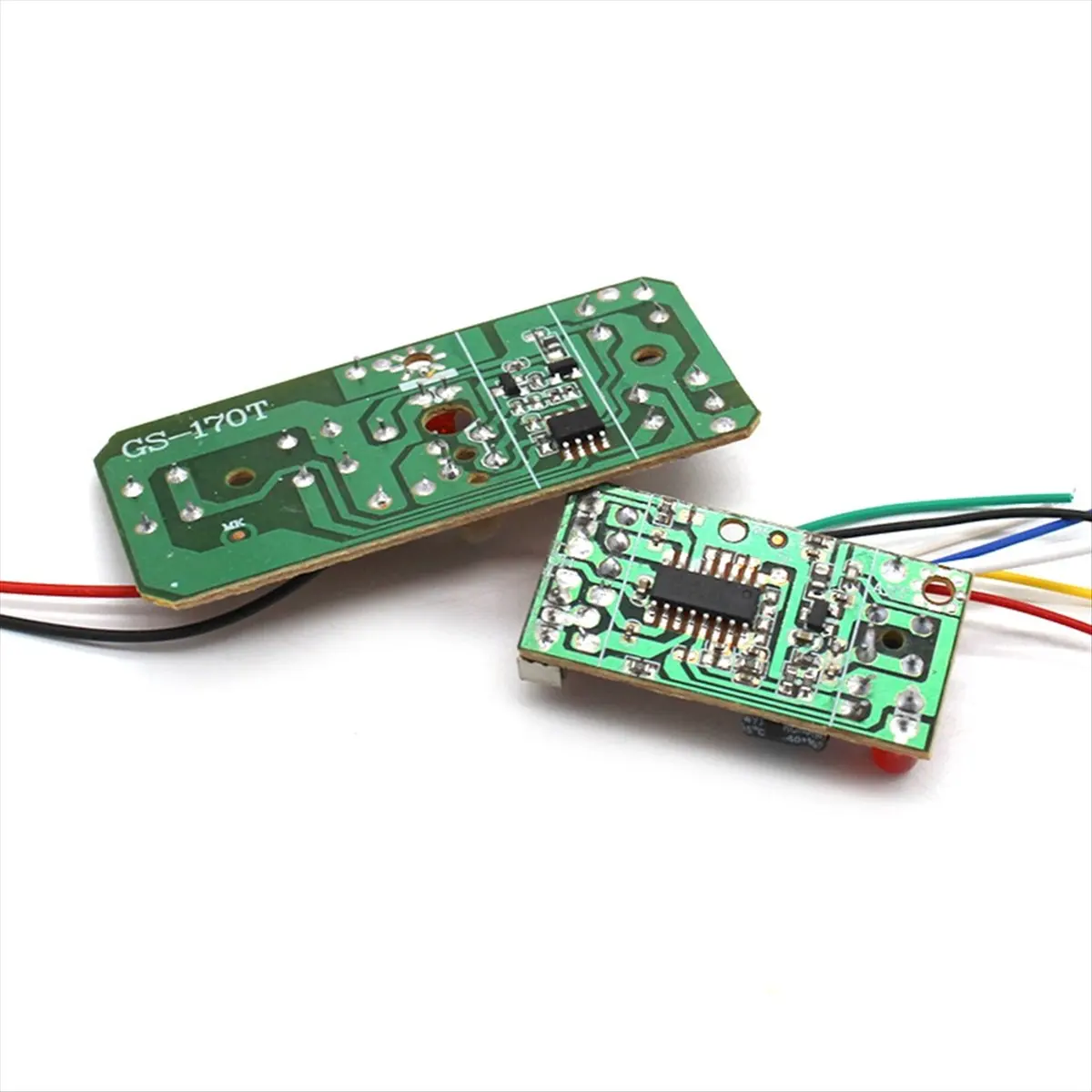 

Delighted- 4CH RC Remote Control 27MHz Circuit PCB Transmitter and Receiver Board with Antenna Radio System for Car Toy