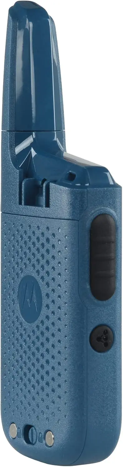 Портативная FRS, T383, Talkabout, двусторонняя радиосвязь, перезаряжаемая, с зарядной док-станцией, 22 канала, 25 мили, синяя, 2 шт.