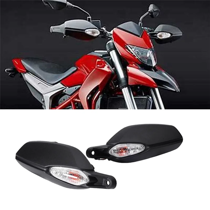 Osłony na kierownicę motocykla Ducati Hypermotard 821 820, 1 para, lewa i prawa osłona dłoni, handbary