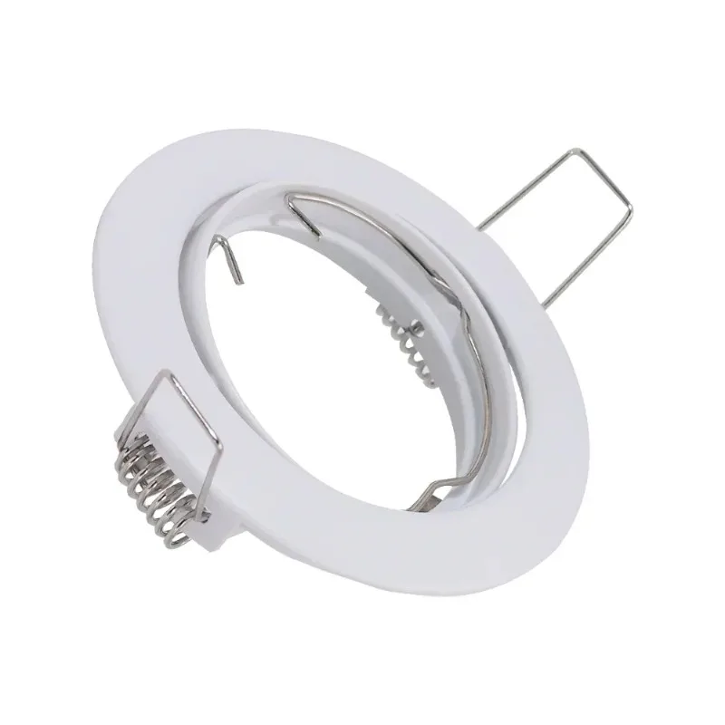 Portalámparas de diseño redondo GU10, foco de bombilla Led empotrado, accesorio de iluminación para tienda en casa, iluminación decorativa interior