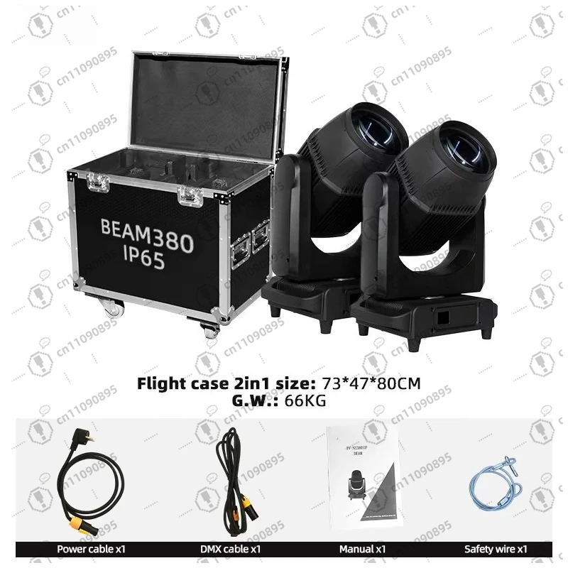 مقاوم للماء IP6 Mini 380W شعاع يتحرك المصباح في الهواء الطلق الحفل الحدث ضوء المرحلة