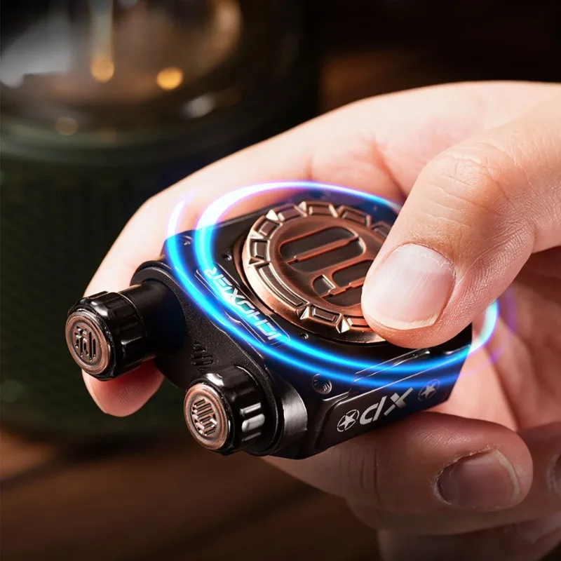 EDC Fidgets Toys Slider Magnetic Linkage Decompression Stress Relief Toy Metal Portable Hand Spinner Anti Stress Adults Toys