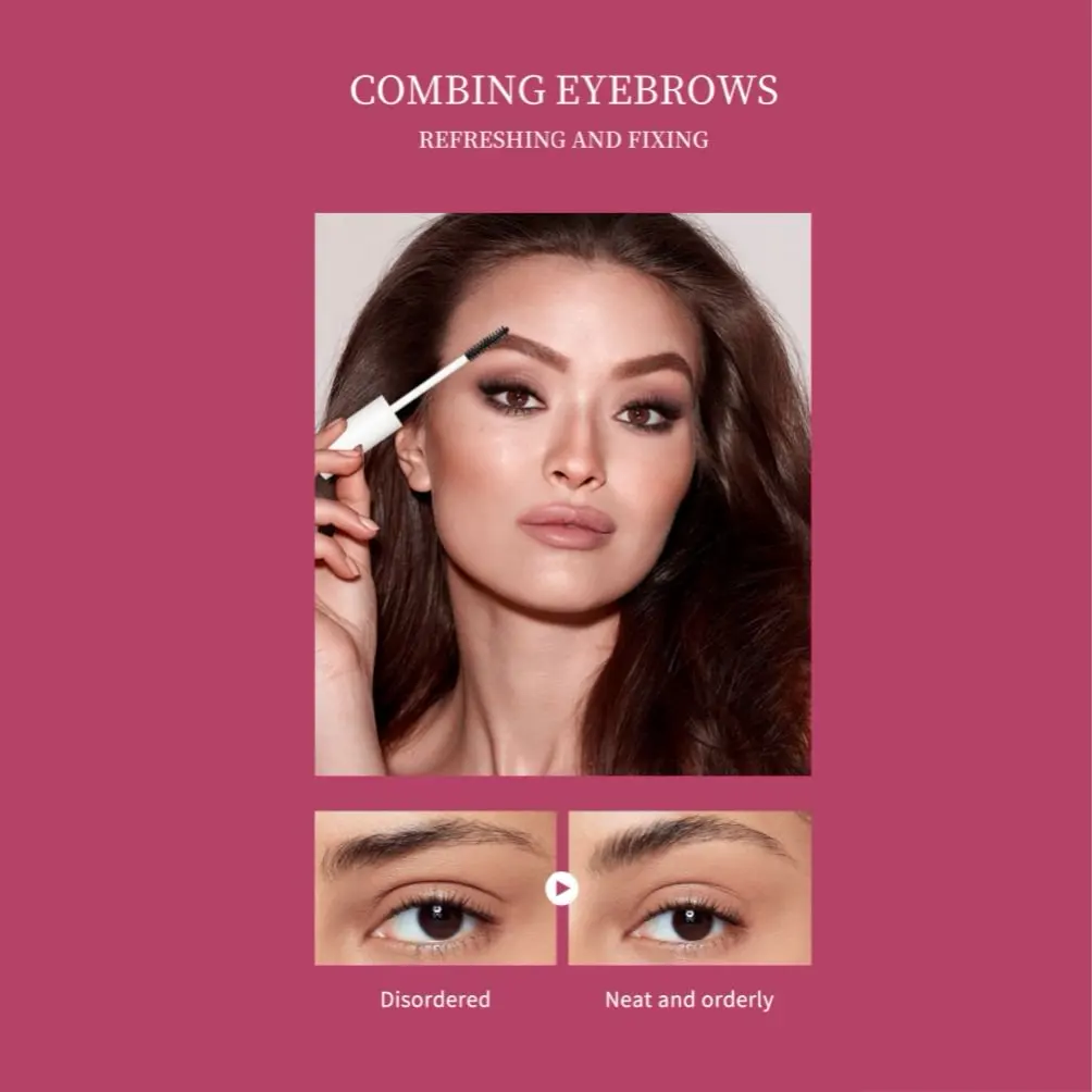 Cera per lo styling delle sopracciglia impermeabile ad asciugatura rapida Aspetto naturale Crema per scolpire pomata per sopracciglia a lunga durata per sapone per coltura delle sopracciglia