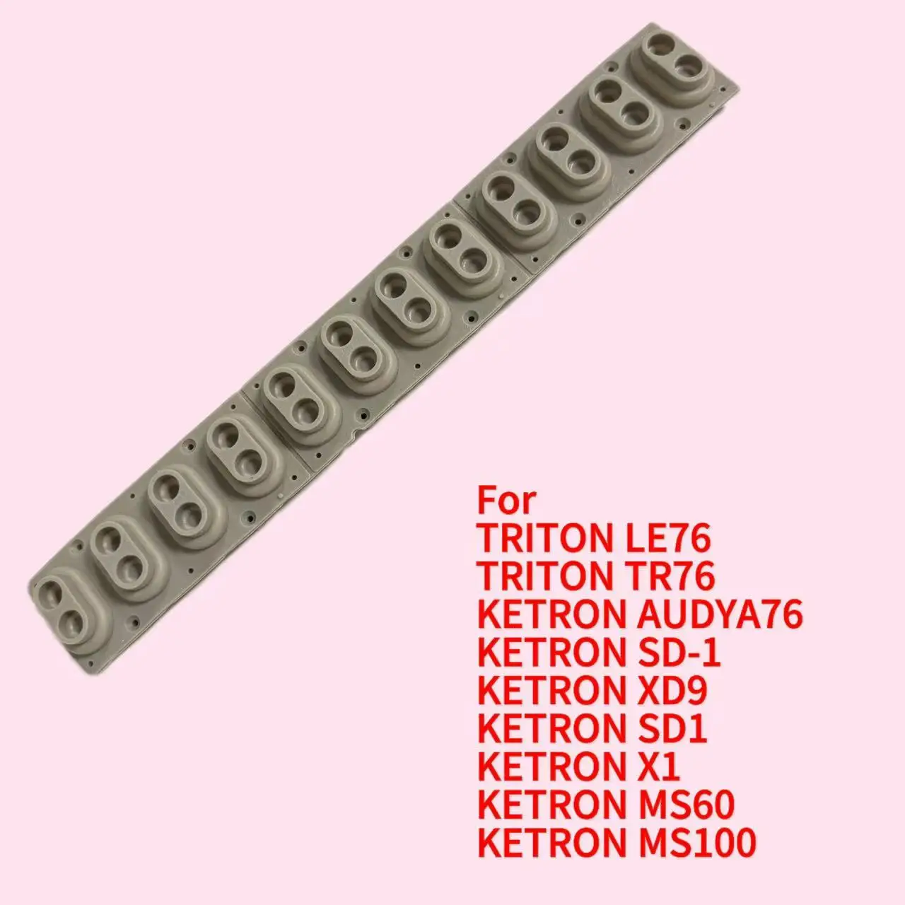 1PCS Rubber For Korg TRITON LE76 TRITON TR76 KETRON AUDYA76 KETRON SD-1 KETRON XD9 KETRON SD1 KETRON X1 KETRON MS60 KETRON MS100