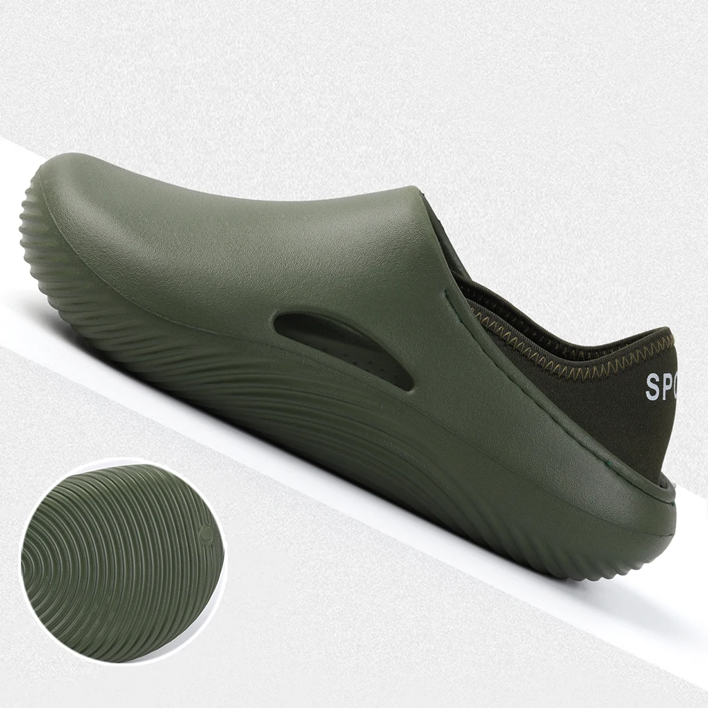 รองเท้าแตะผู้ชายแบบสวม ปิดหัวเ - Men Shoes On Cloud บทวิจารณ์และราคา