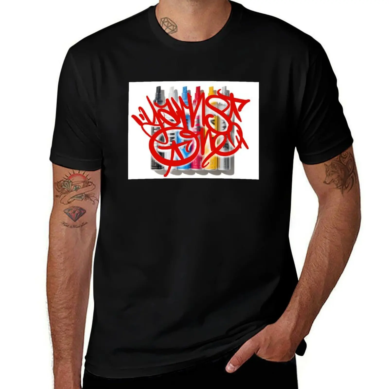 

YARNS ONE Graffiti Tag T-Shirt graphics Clothing street wear aesthetic clothes luxury clothes men