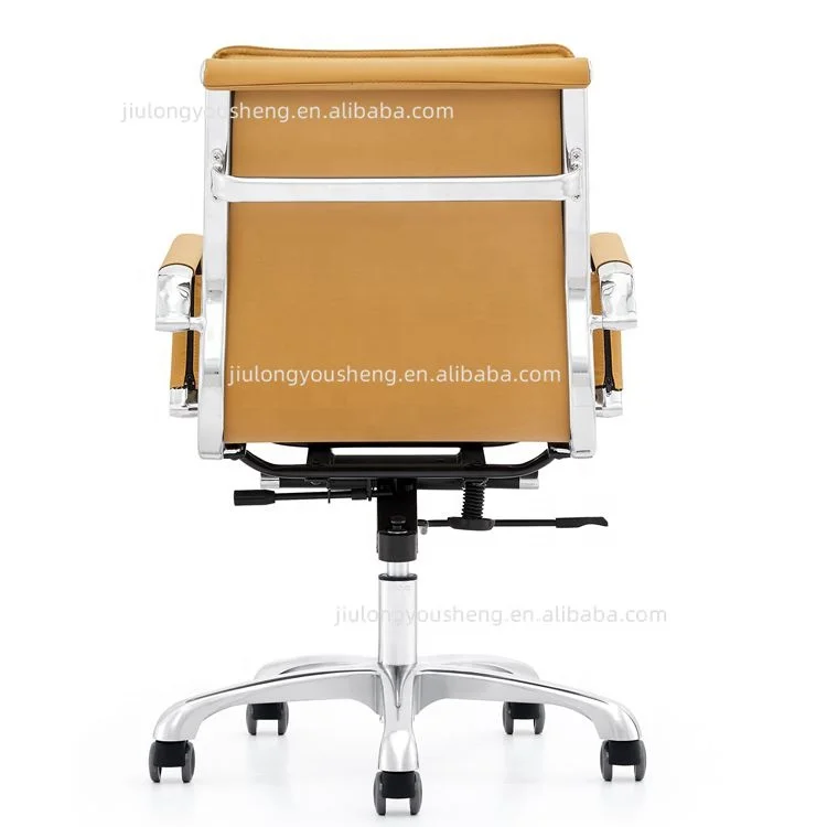 Conference Desk Chair With Middle Back Computer Chair 360 Swivel Client Chair