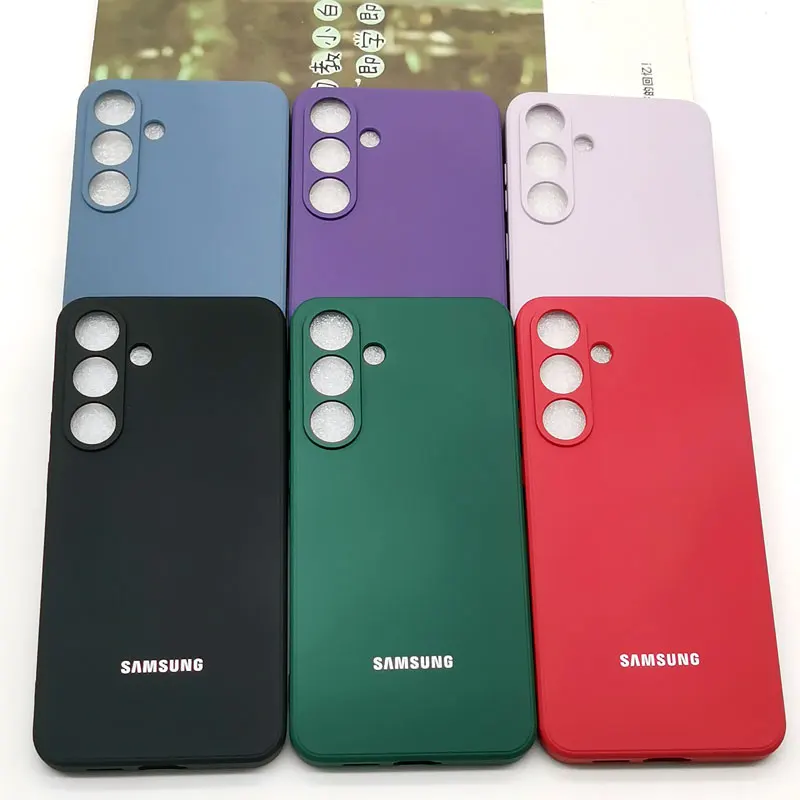 Samsung Galaxy S26 S25 S24 Plus Ultra S24FE S25Edge S25+ S26+ Hülle Flüssiges Silikon Handyhülle Seidenweiche Schutzhülle
