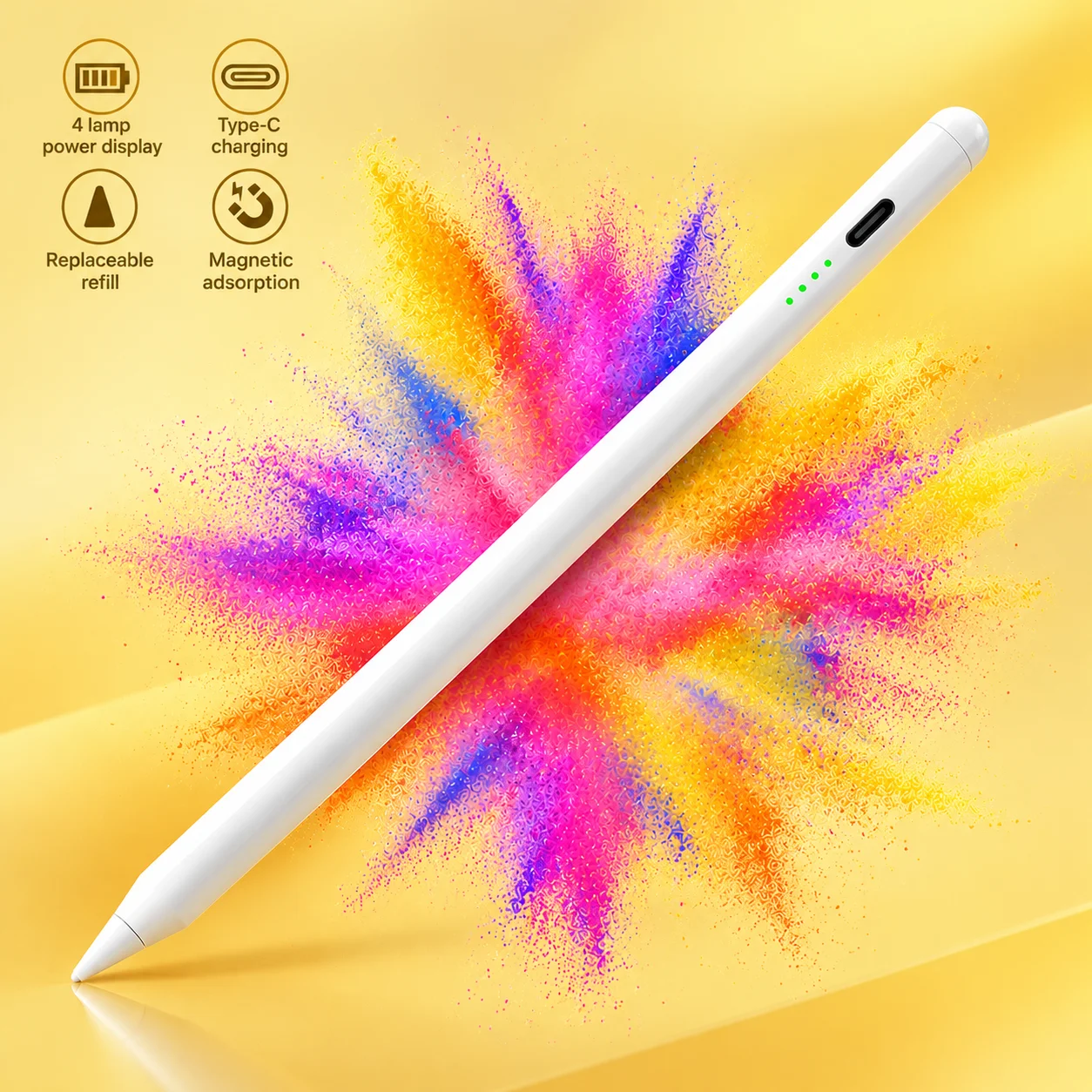 Stylus Pen for Huawei MatePad Pro 13.2 Air 11 SE Lenovo Tab P12 M10 Y700 Samsung Galaxy Tab A9 A8 S9 FE Android Tablet Touch Pen