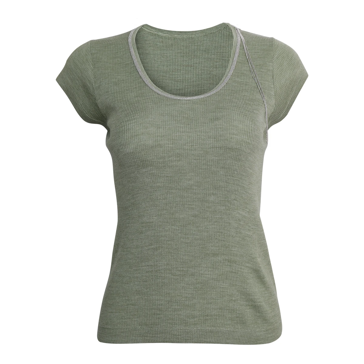 

BC1083 Luxury Women's Merino Wool Silk Sweater Summer Knitwear Vest Ladies Woolen Clothes Knitted V-Neck Top