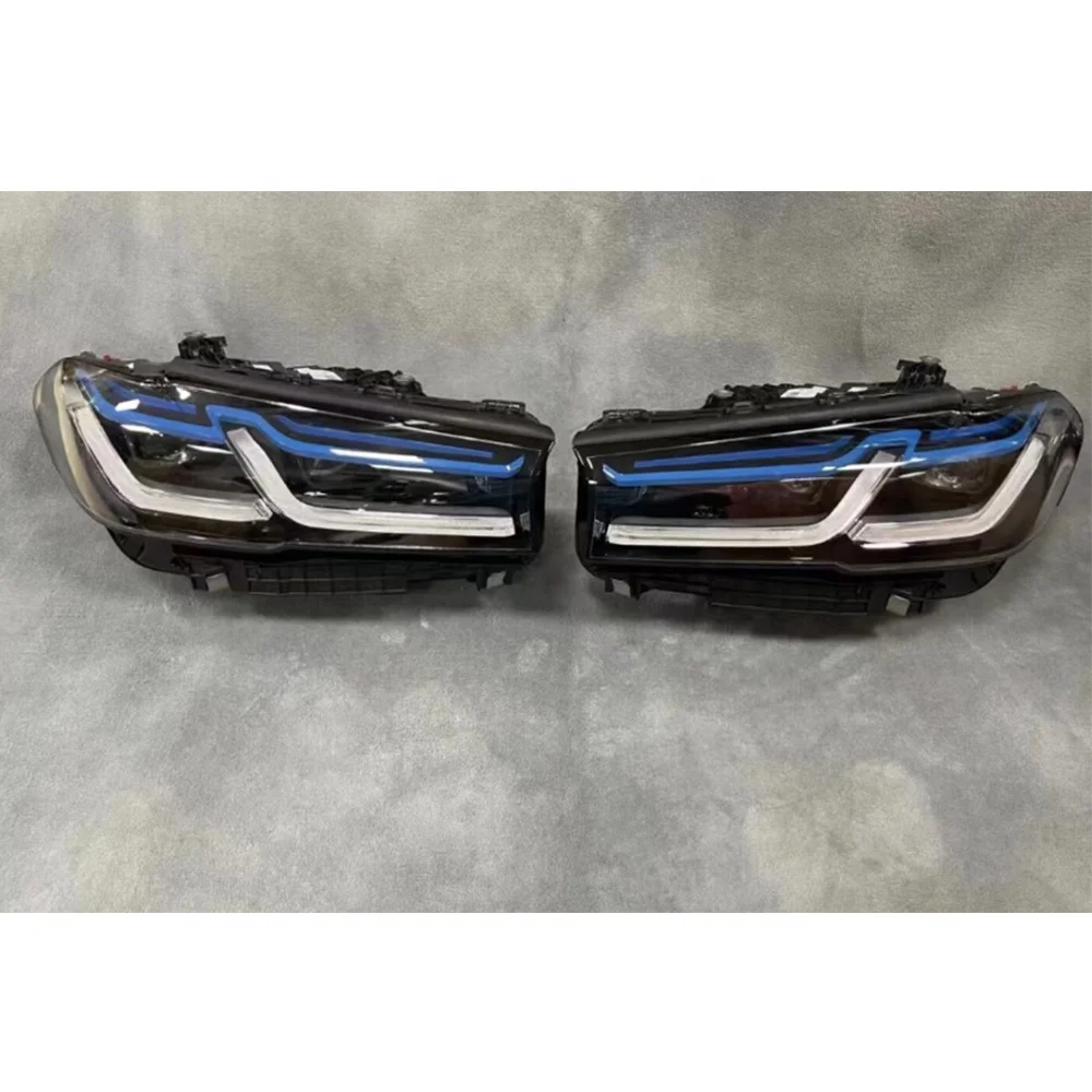 SXLL G30 F90 M5 レーザーデイタイムドライビングヘッドライトフォグライトアクセサリーカーモデリングヘッドライトターンシグナルハイローレンズ