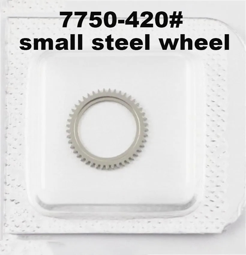 

Suitable For Swiss Original ETA7750 Mechanical Movement Small Steel Wheel 7750 Movement Watch Accessory Number: 420