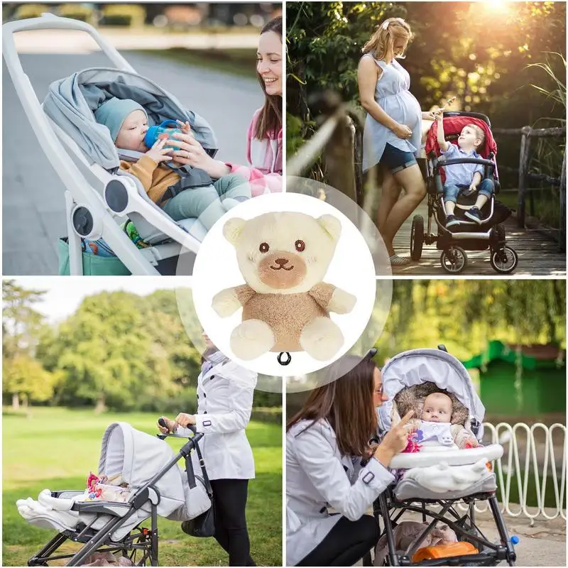 Adjustable Cartoon Stroller Double Hook Plush Toys Accessories Degree Large Hook Umbrella Car Hook And Loop Stroller Hook