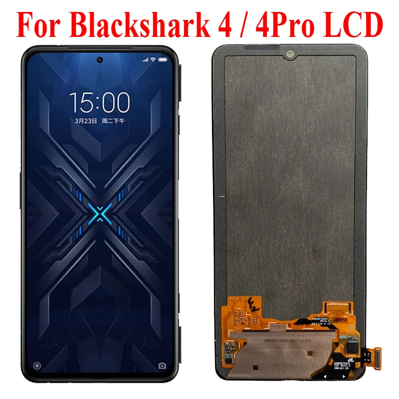 

Original 6.67'' LCD For Xiaomi BlackShark 4 4 Pro 4S 4S Pro PRS-H0/A0 LCD Screen With Frame Touch Screen Digitizer Repair