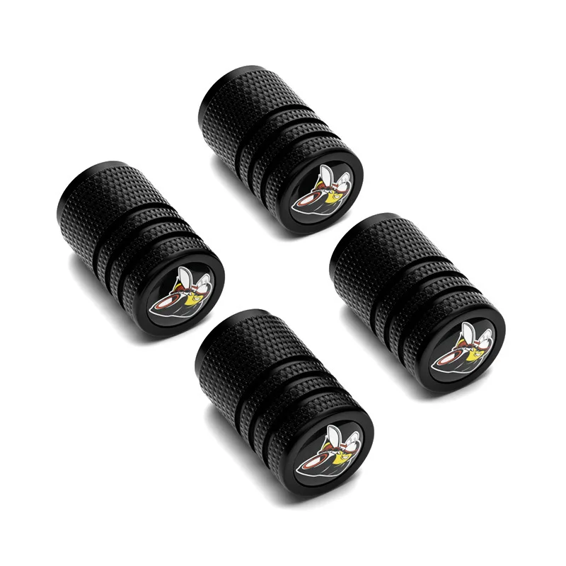 

Universal High-quality Modified Valve Cap Aluminum Alloy Material Gel Pattern SRT Bee Element DIY Decorative Car Accessories