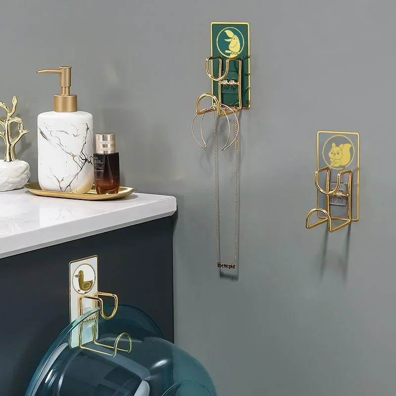 

5PCS Stainless Steel Gold Bathroom Hardware Set Towel Rack Toilet Paper Holder Towel Bar Hook Bathroom Accessories