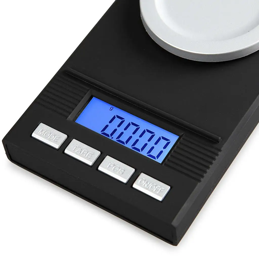 Electronic Pocket Jewelry Scale LCD Display 0.001g High Precision Food Gram Measuring Tool for Ring Sizer