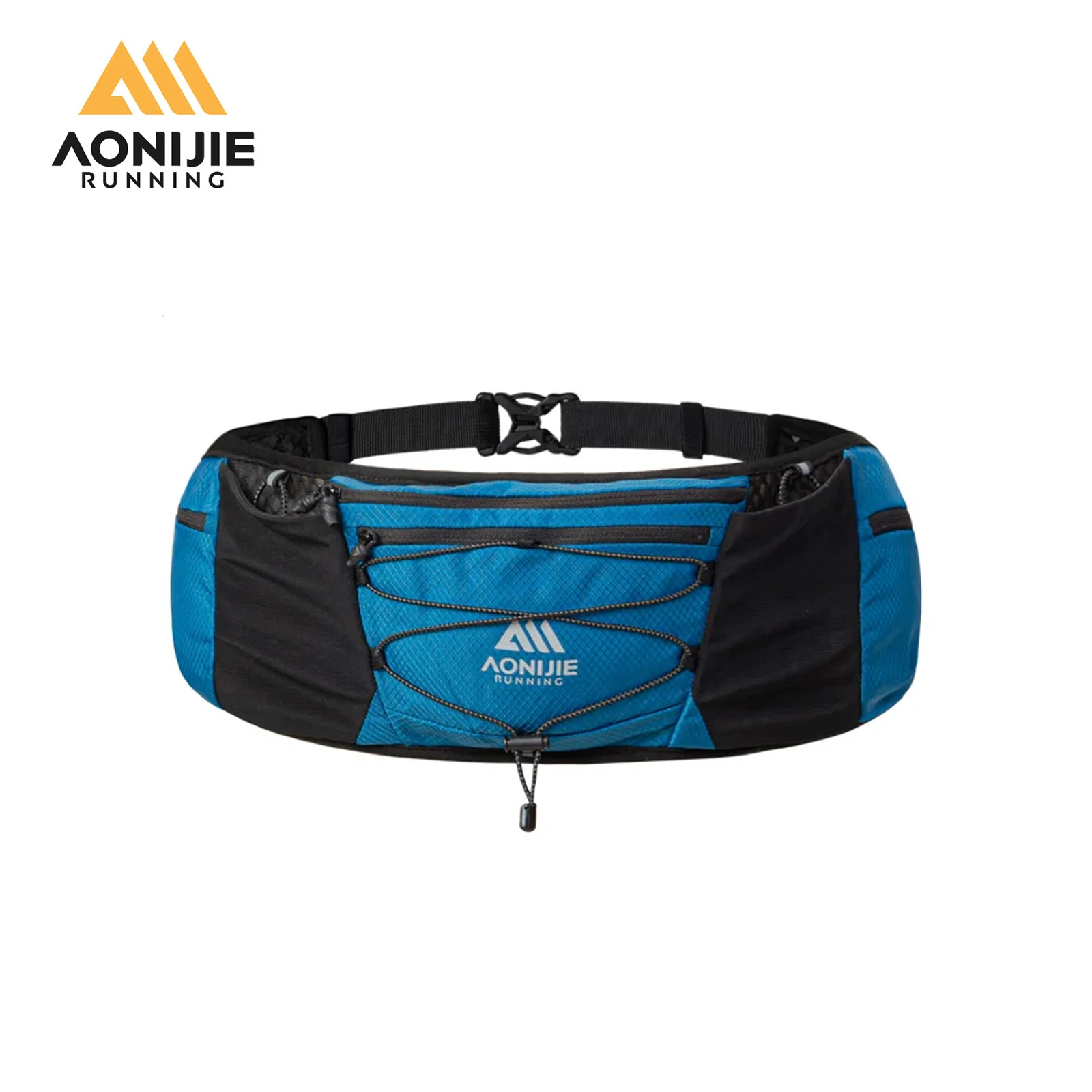 

AONIJIE W8120 Unisex Marathon Jogging Cycling Running Hydration Belt Waist Bag Pouch Fanny Pack Can Hold 450ml Water Bottle