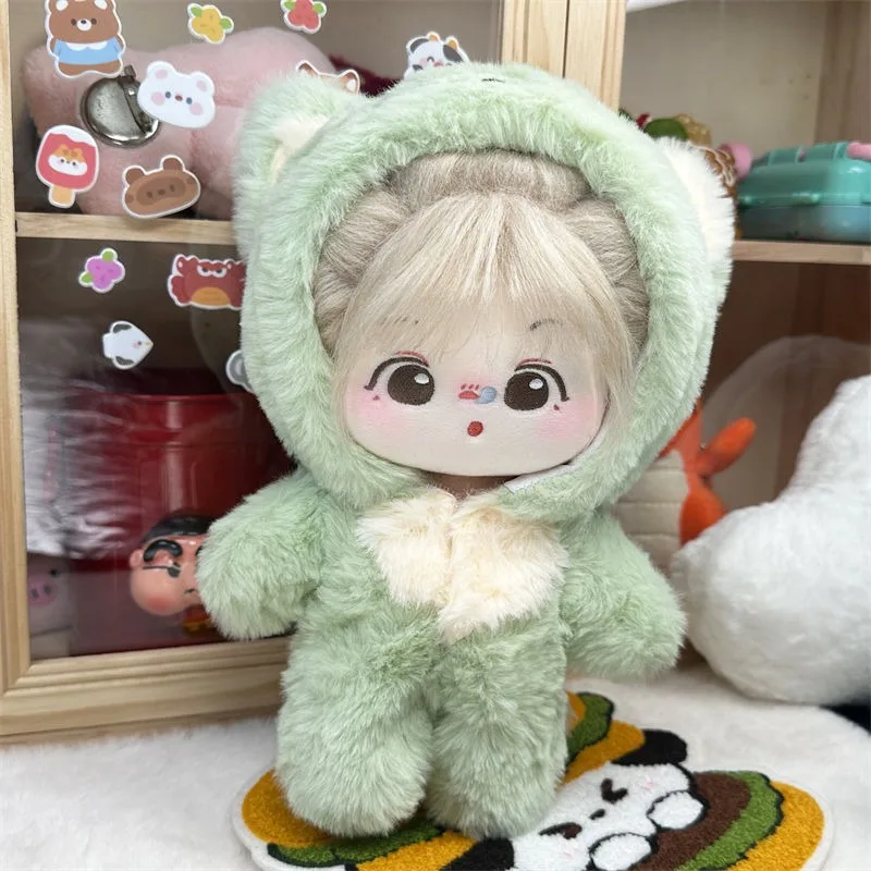 Clothes Rompers Doll Fur Coat Mini Cute Bags Toys Accessories Idol Doll Outfit Clothes Suit Fur Cat Animal 20cm Doll Clothes/Cot