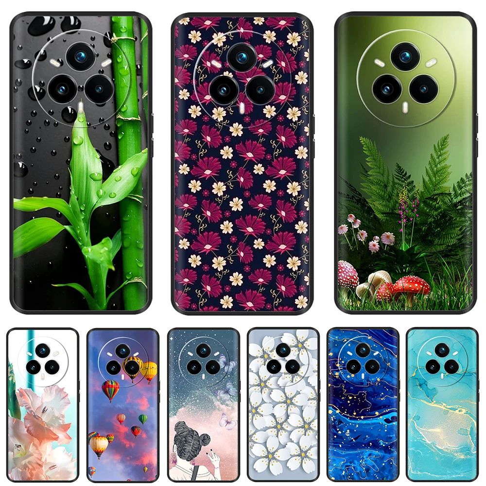 

For Realme 14 Pro Case Love Heart Camera Protection Soft Liquid Silicone Back Cover For Realme 14 Pro Plus realme14 Funda Bumper