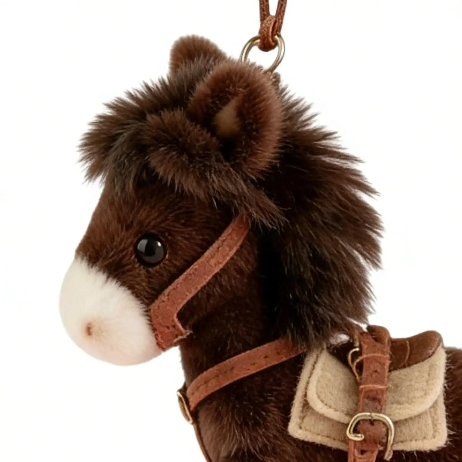 Portachiavi Cavallo 2026, Simpatico Giocattolo Mascotte Anno del Cavallo, Regalo di Buona Fortuna per il Nuovo Anno, Portachiavi Cavallo, Portachiavi Cavallo per Zaino, Amuleto Portafortuna